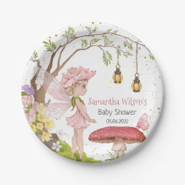 Fairy Baby Shower Blommigt Fairy Baby Shower