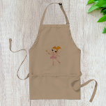 Fairy Ballerina Apron Förkläde<br><div class="desc">En underbar design som alla med en uppskattning för dans skulle vilja. Den här designen är av en underbar tittar ballerina. Ballerina står på tårna och har vingar och ett trollspö. Den här sagda ballerina-designen ser underbar ut på den här plattan. Perfekt för dig själv eller som gåva</div>