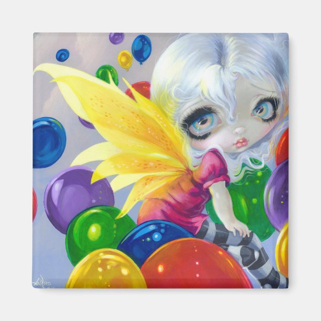 "Fairy Balloons" Magnet (Framsidan)