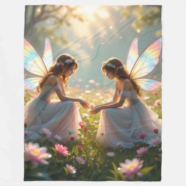 Fairy BBF Fleece Blanket Tapet ger kläder (Framsidan)