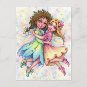 Fairy Besties vykort