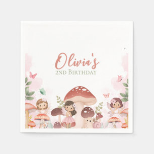 Fairy Birthday, trollstav Pappersservett