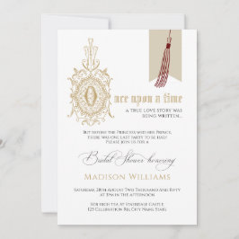 Fairy Bok en gång i Möhippan Inbjudningar