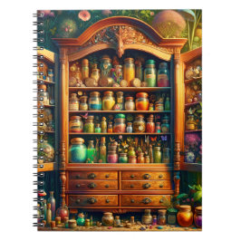 Fairy Botanical Cabinet Enchanted Elixirs Anteckningsbok