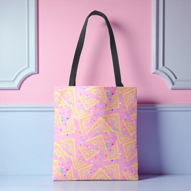 Fairy Bread Tygkasse (Bread with sprinkles known as fairy bread in Australia. Fun tote bag )