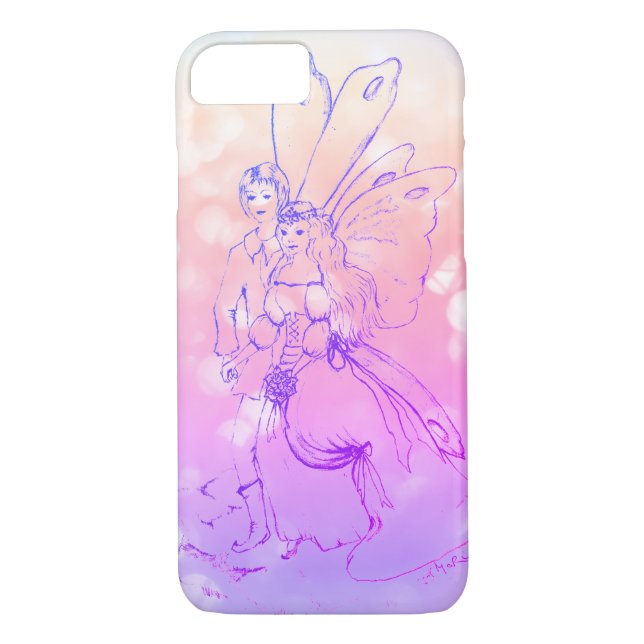 Fairy Bröllop Case-Mate iPhone Skal (Baksida)