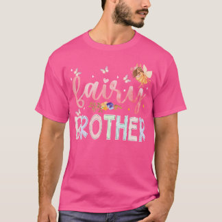 Fairy Brother Magical Floral Birthday Girl Fairyta T Shirt