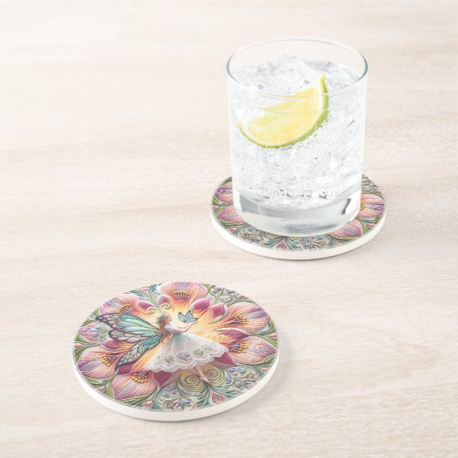Fairy Butterfly, färglös sommarfjäril Underlägg (Sidan)