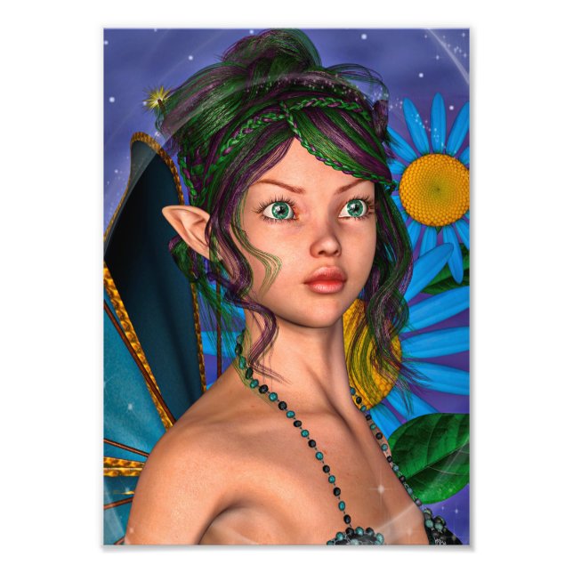 Fairy Butterfly Fototryck (Framsidan)