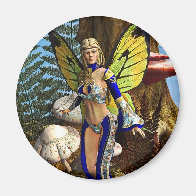 Fairy Butterfly Magnet (Framsidan)