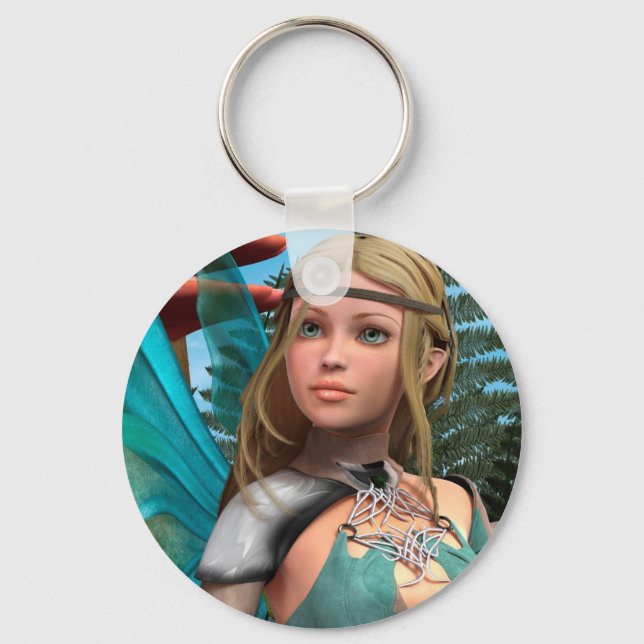 Fairy Butterfly Nyckelring (Framsida)