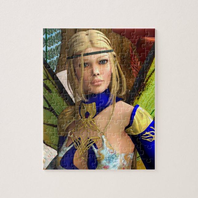 Fairy Butterfly Pussel (Vertikal)