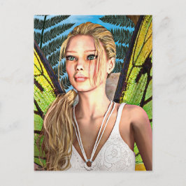 Fairy Butterfly Vykort