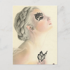 Fairy Butterfly-vykort Vykort