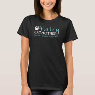 Fairy Cat Mor Proud att vara en Professionell Pet T Shirt