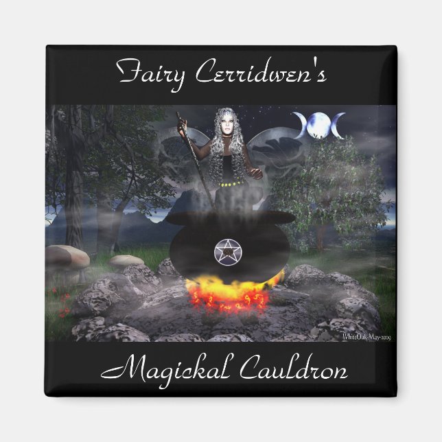 Fairy Cerridwen Magnet (Framsidan)