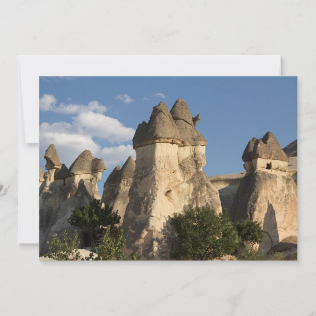 Fairy Chimneys i Kappadokien Tack Kort (Framsida)