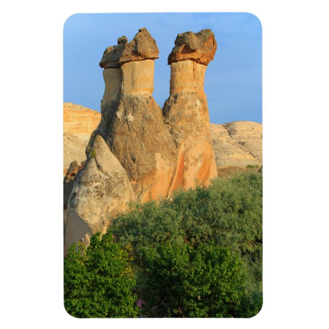 Fairy Chimneys vid solnedgång Magnet (Vertikal)