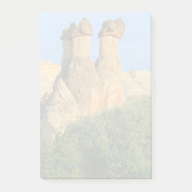 Fairy Chimneys vid solnedgång Post-it Block (Framsida)