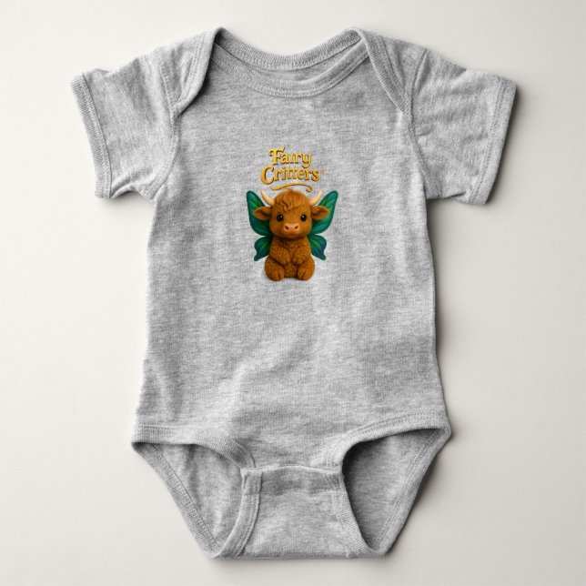Fairy Critters™ Älg-bebis  T Shirt (Framsida)