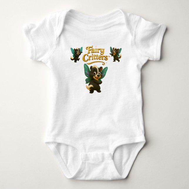 Fairy Critters™ Älgskunk Lil Stinker T Shirt (Framsida)