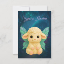 Fairy Critters™ Fairy Lammunge Inbjudningar