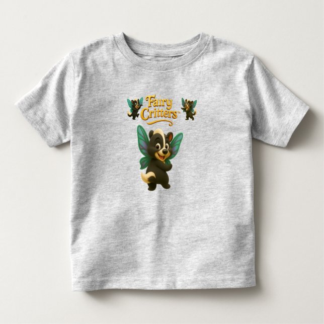 Fairy Critters™ Fairy Skunk Lil Stinker T Shirt (Framsida)