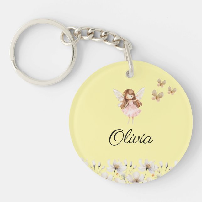 Fairy Cute Garden Enchanted Personlig Namn (Framsidan)
