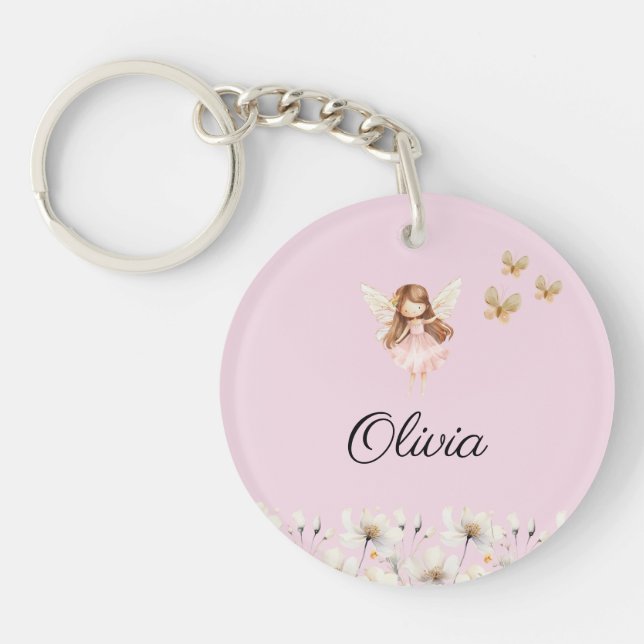 Fairy Cute Garden Enchanted Personlig Namn (Framsidan)