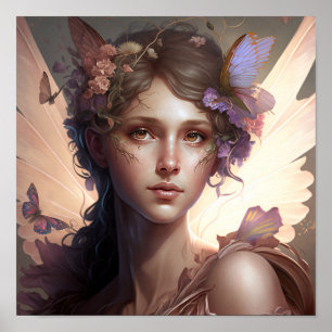 Fairy Dam Fantasy Art Poster