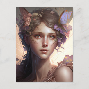 Fairy Dam Fantasy Art Vykort