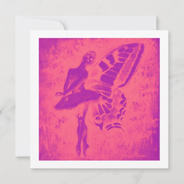 Fairy Dancer Inbjudan (Framsida)