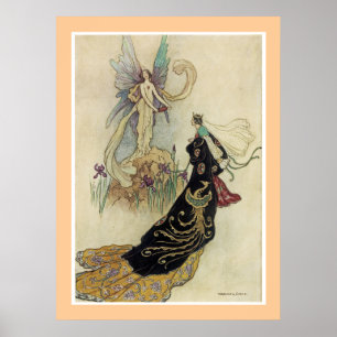 Fairy Där välkomnade Hennes Majestät Poster