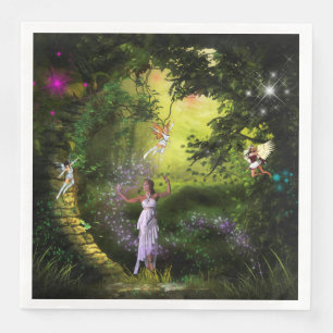 Fairy Dinner Napkin Pappersservett