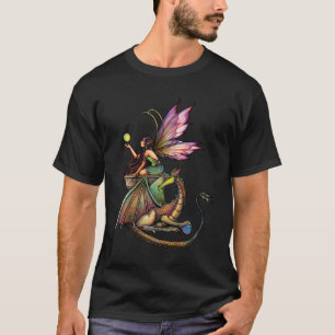 Fairy Dragon Dam T-Shirt av Molly Harrison