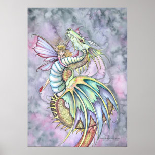 Fairy Dragon Poster Print Molly Harrison