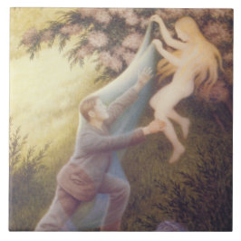 Fairy Dream (av Theodor Severin Kittelsen) Kakelplatta