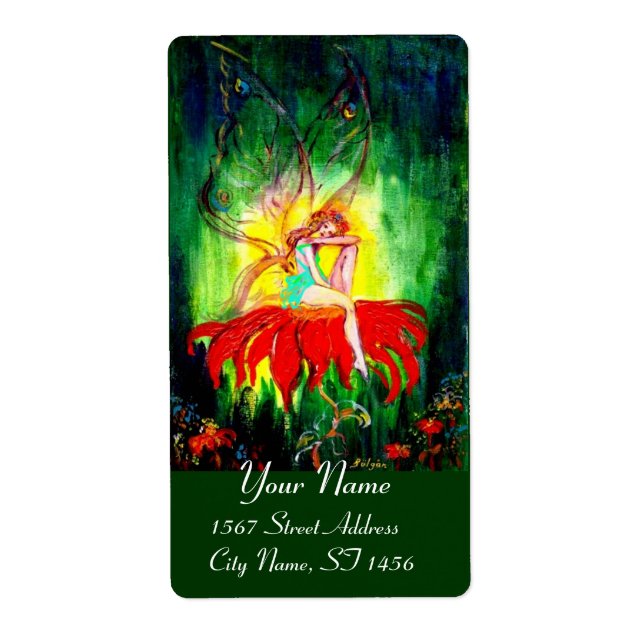 FAIRY DREAMING ON FLOWER FRAKTSEDEL (Framsidan)