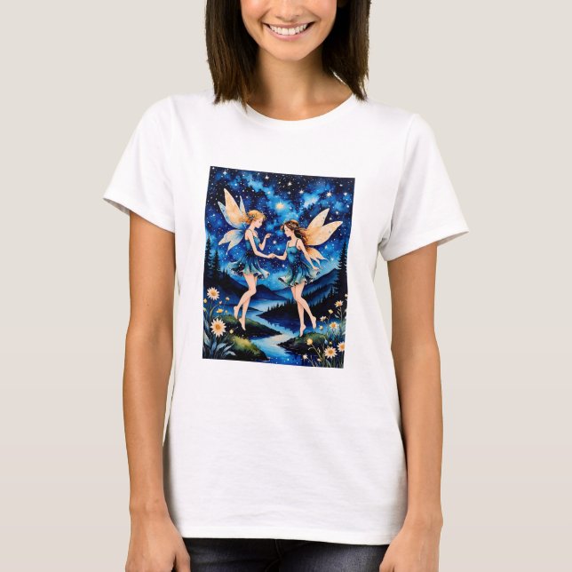 Fairy Dreamland Starry Night Tee (Framsida)