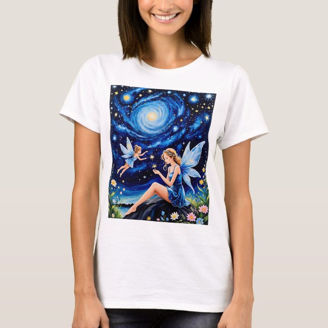 Fairy Dreamland Starry Night Tee (Framsida)
