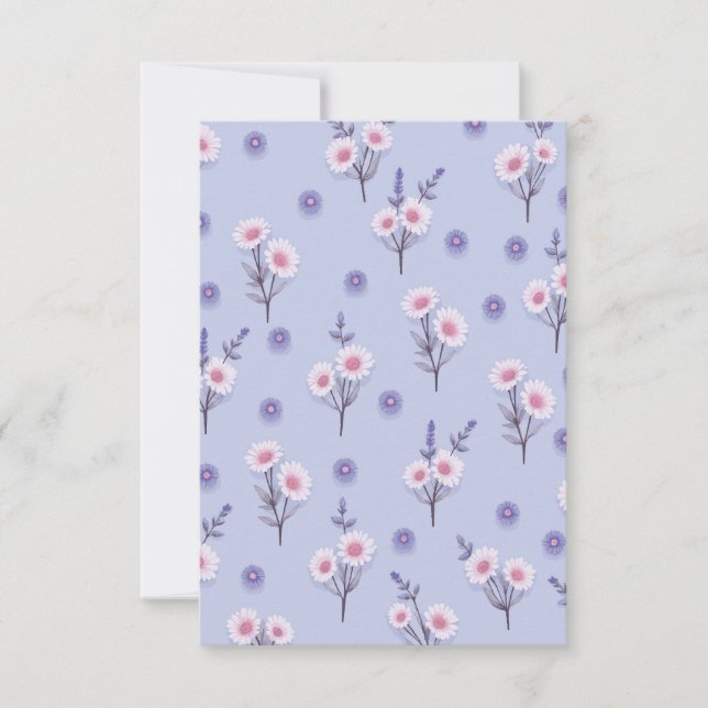 Fairy Dust Daisies Tack Kort (Framsida)