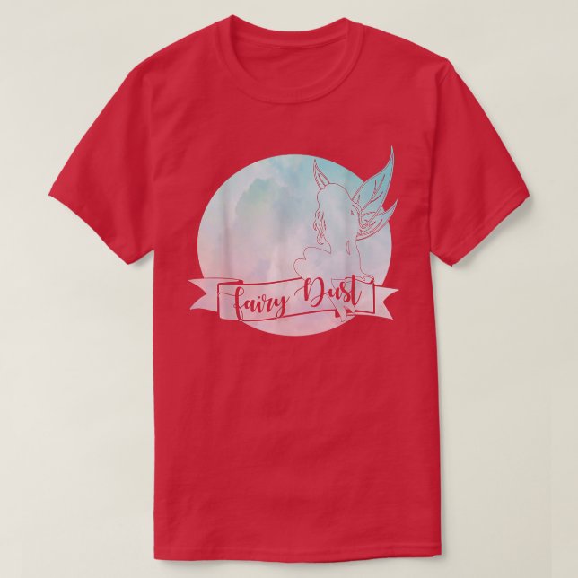Fairy Dust  T Shirt (Design framsida)