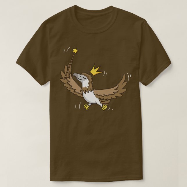 Fairy Eagle Wildlife Mystical Bird Eagle Fairy Lov T Shirt (Design framsida)