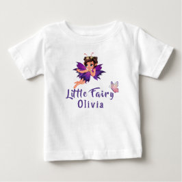 Fairy Enchanted Forest Girl en Birthday Baby T Shirt