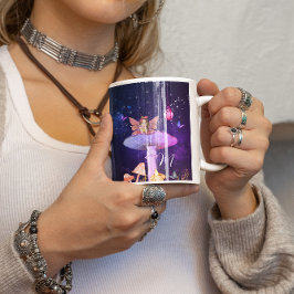 Fairy Enchanted Mushroom Magic Personal Kaffemugg