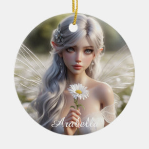 Fairy Fairy i Daisy Julgransprydnad Keramik