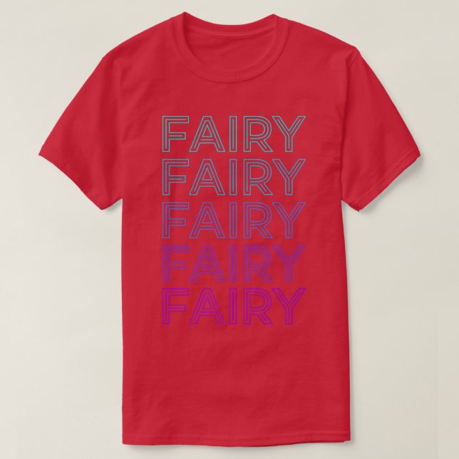 Fairy Fairycore RetroT-Shirt T Shirt (Design framsida)