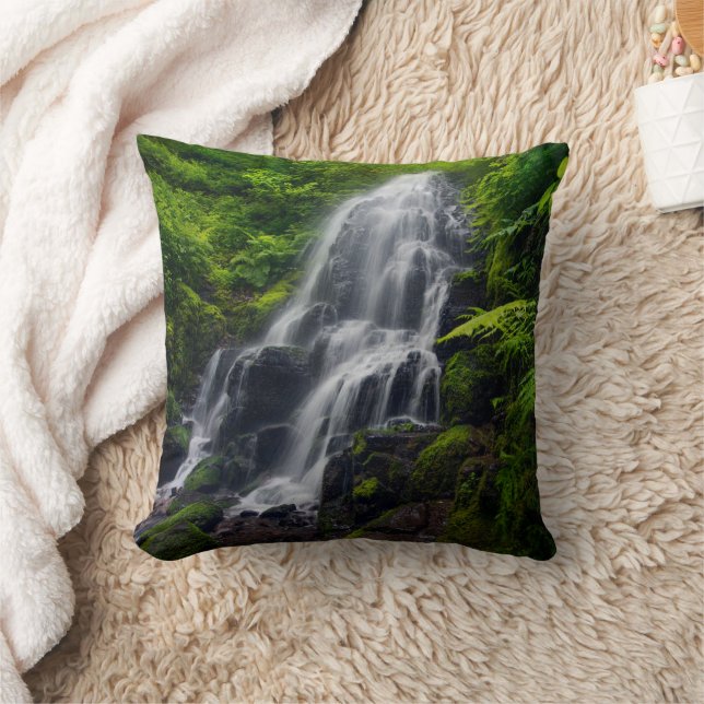 Fairy Falls | Colombiaflodens kanjon Oregon. Kudde (Filt)