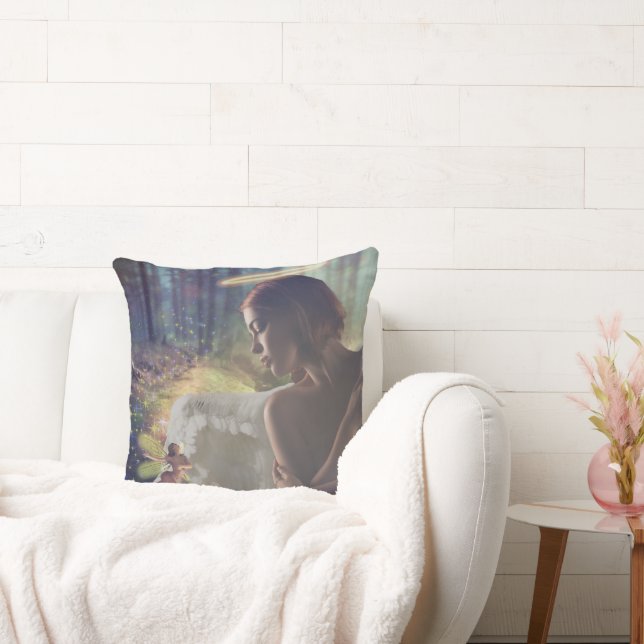 Fairy Fantasy Art Kudde (Soffa)