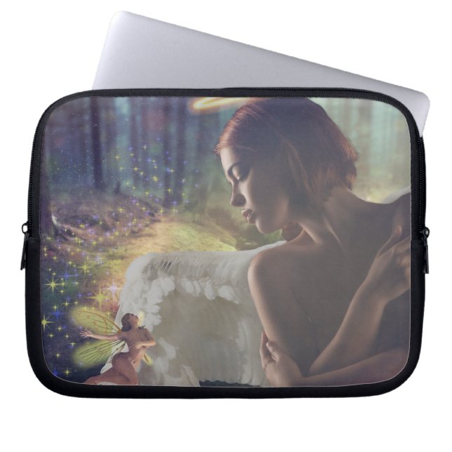 Fairy Fantasy Art Laptop Fodral (Framsidan)